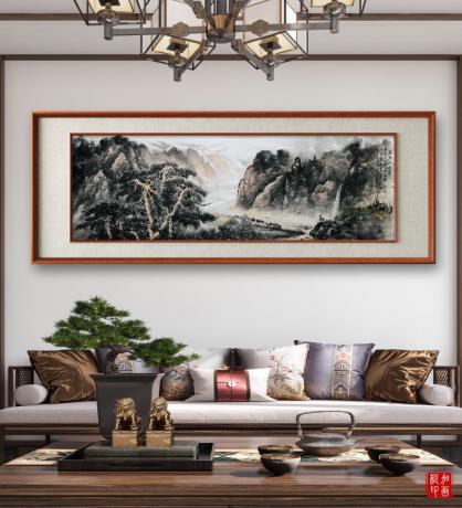 鹿鸣山水间