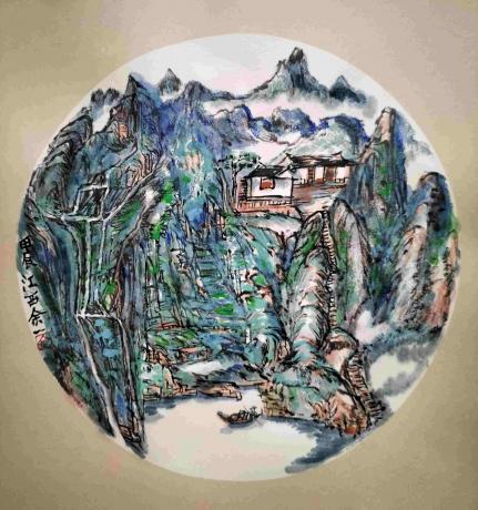 山寺藏深山