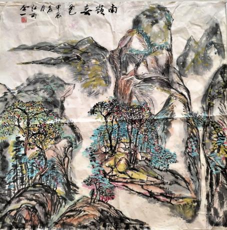 南岭春色