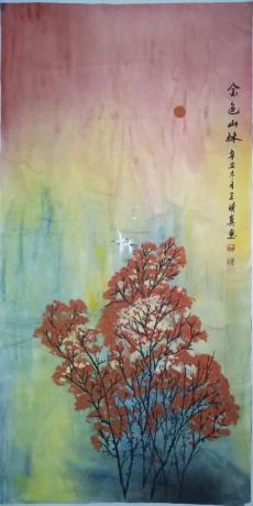 停车坐爱枫林晚