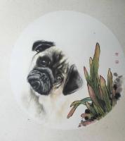 洛阳市美术家协会会员 王惠珍动物画作品《归来》