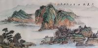 洛阳市美术家协会会员 王惠珍山水画作品《江山如画》