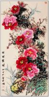 仿古厅堂牡丹一一富贵满堂一一4979