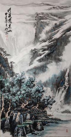 河汉落春山