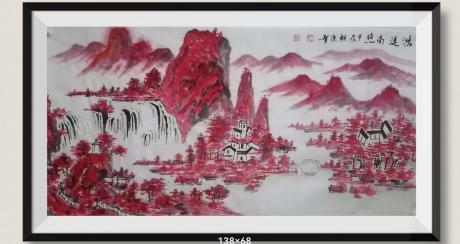 鸿运高照八方来财日进斗金好运连连蒸蒸日上富贵满堂全家福
