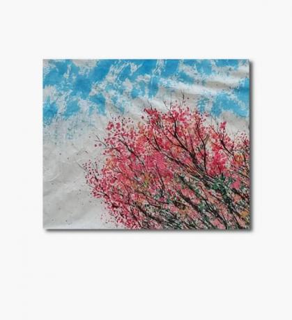 雪山下的春色