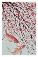艺术家 高陆甲山水画作品《鸿运当头如鱼得水》