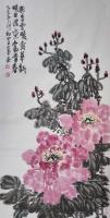 重庆市美术家协会会员 郭正军花鸟画作品《花卉》
