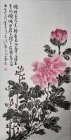 重庆市美术家协会会员 郭正军花鸟画作品《花卉》