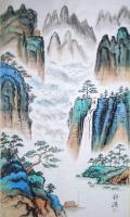 艺术家 钟源其它作品《青山不改绿水长流》