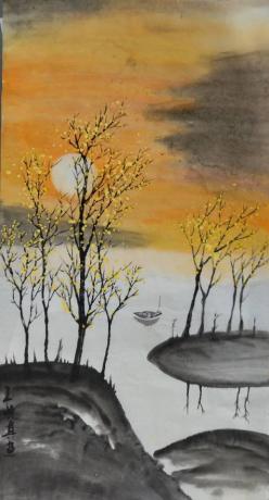 小桥下