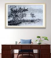 职业艺术家 董建平花鸟画作品《节节高》