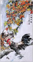 四尺中堂玄关画一一吉祥顺意一一5111