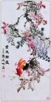三尺中堂玄关画一一金玉满堂一一5131