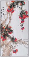 四尺中堂玄关画一一事事如意一一5149