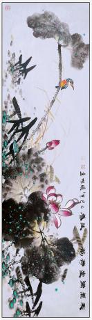 六尺对开一一和气满堂一一5147