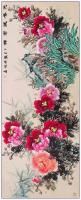 小六尺仿古厅堂牡丹一一天香送吉祥一一5153