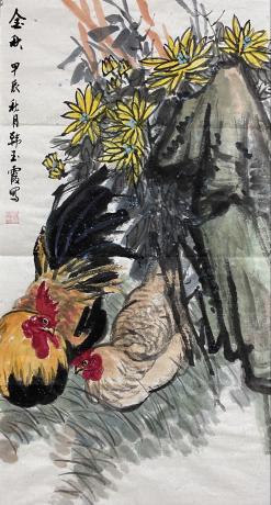 韩玉霞作品秋韵图