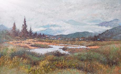 油画风景