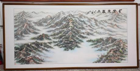 中华昆仑图靠山
