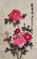 山东省美术家协会会员 高运义花鸟画作品《富贵图》