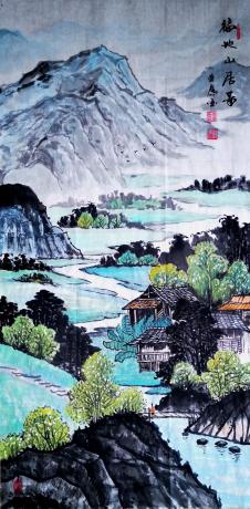 福地山居图