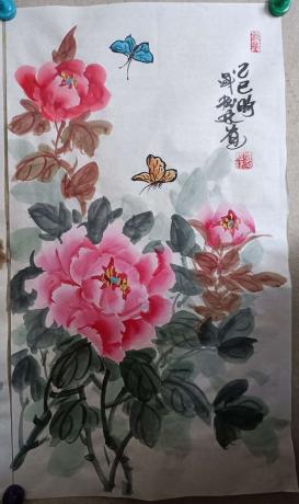 写意牡丹
