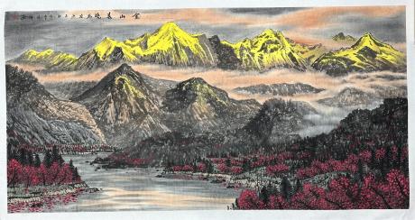金山春晓