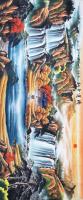 李公斤山水画作品《臻品推荐当代百强书画大家李公斤国画作品精选鸿運千秋》