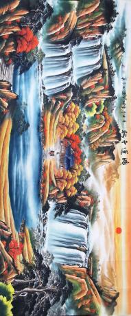 臻品推荐当代百强书画大家李公斤国画作品精选鸿運千秋