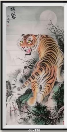 雄風当代100强书画书画名家胡源智作品