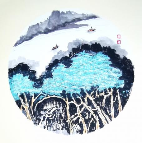 山水如画