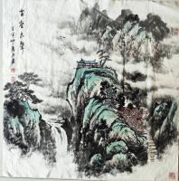 捡漏两幅山水斗方