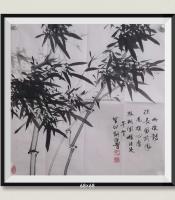 竹报平安日进斗金八方来财好运连连当代100强书画名家胡源智作品