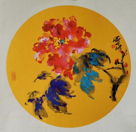 一枝独秀金圆卡板