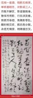 狂草六尺国展作品李白诗花间一壶酒