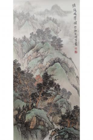 浮岚暖翠图