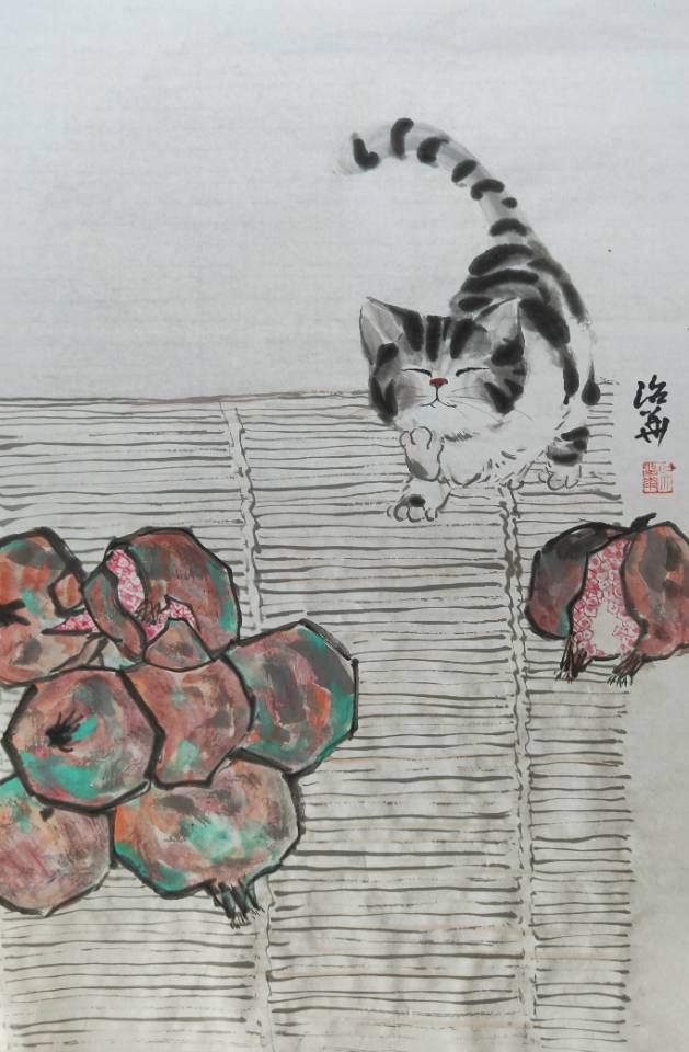 点击缩小