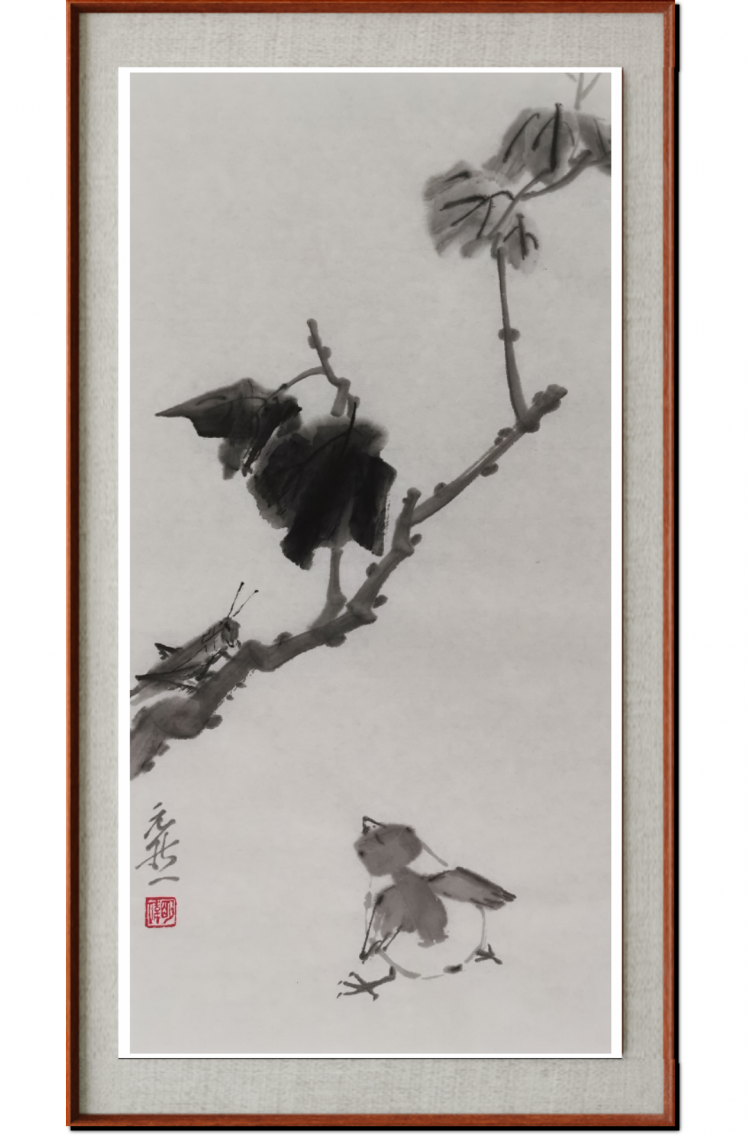 点击缩小